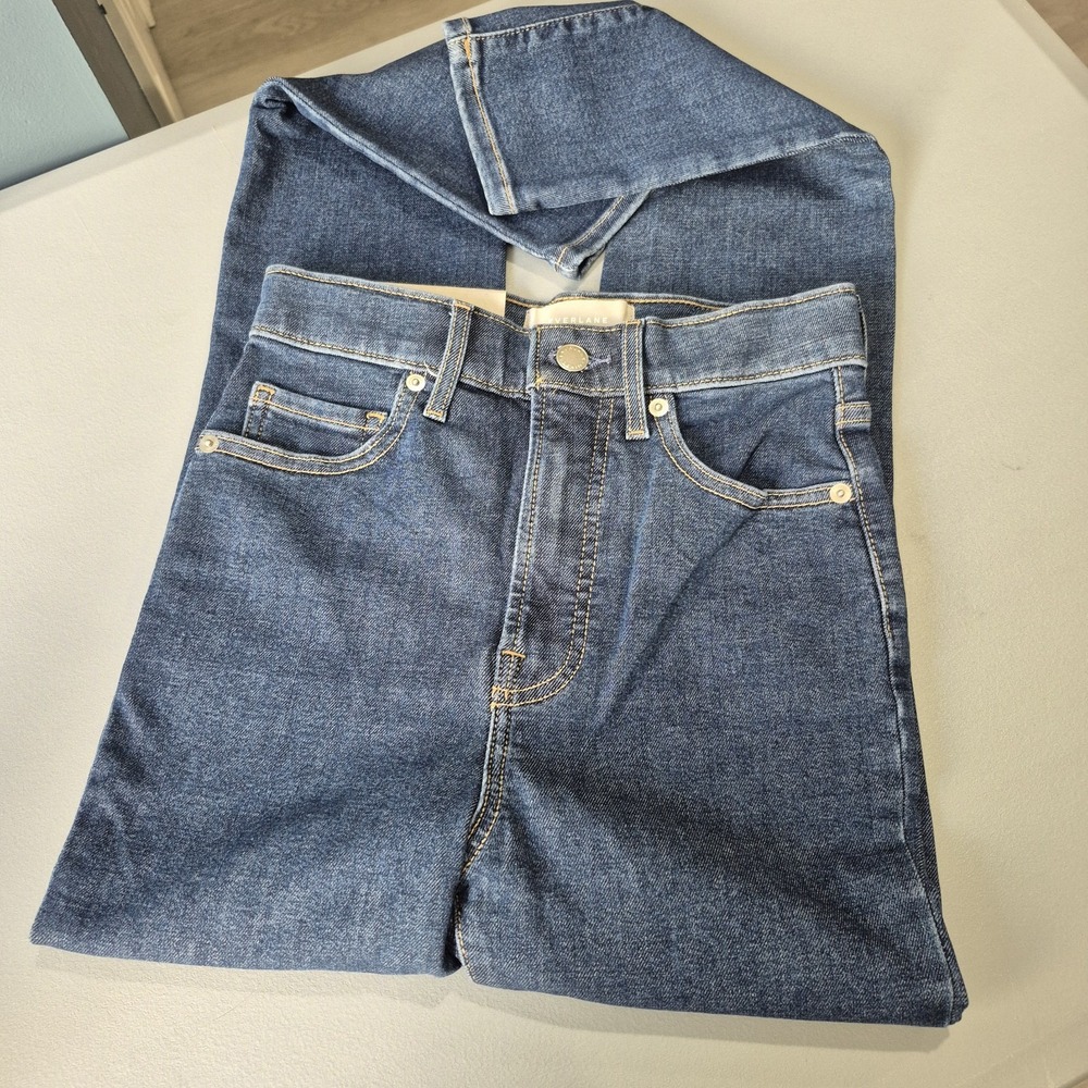 Everlane Jeans Womens 25 Way High Rise Skinny Organic Cotton Stretch Sustainable - Picture 2 of 10
